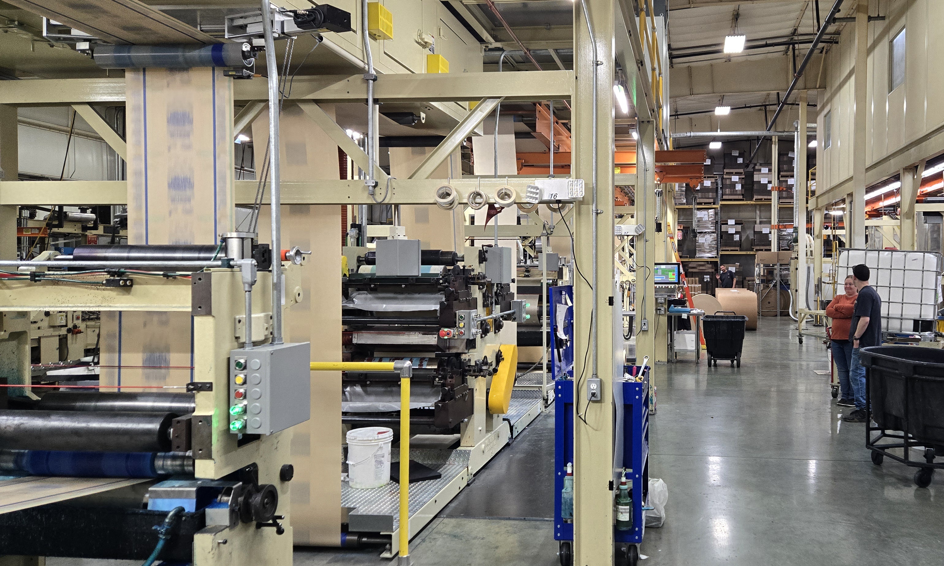Inline Packaging single-pass converting line — Princeton, MN